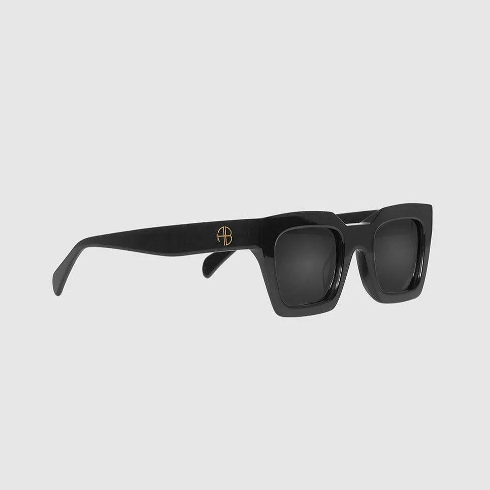 ANINE BING Indio Sunglasses Monogram | Black