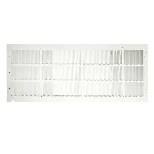 Anodized Stamped Aluminum Grille for Foldable 42" x 16" Wall Sleeve