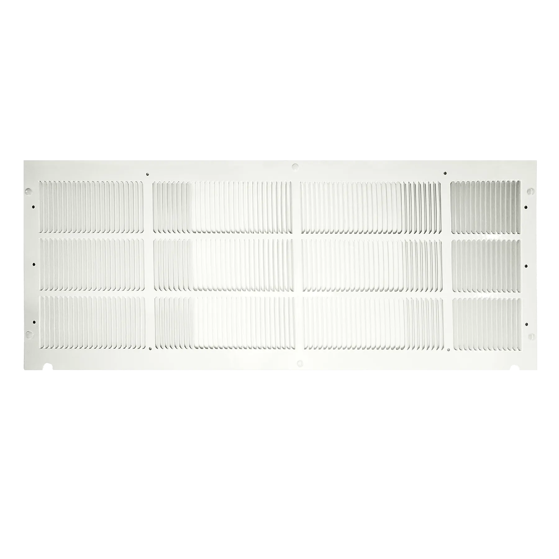 Anodized Stamped Aluminum Grille for Foldable 42" x 16" Wall Sleeve
