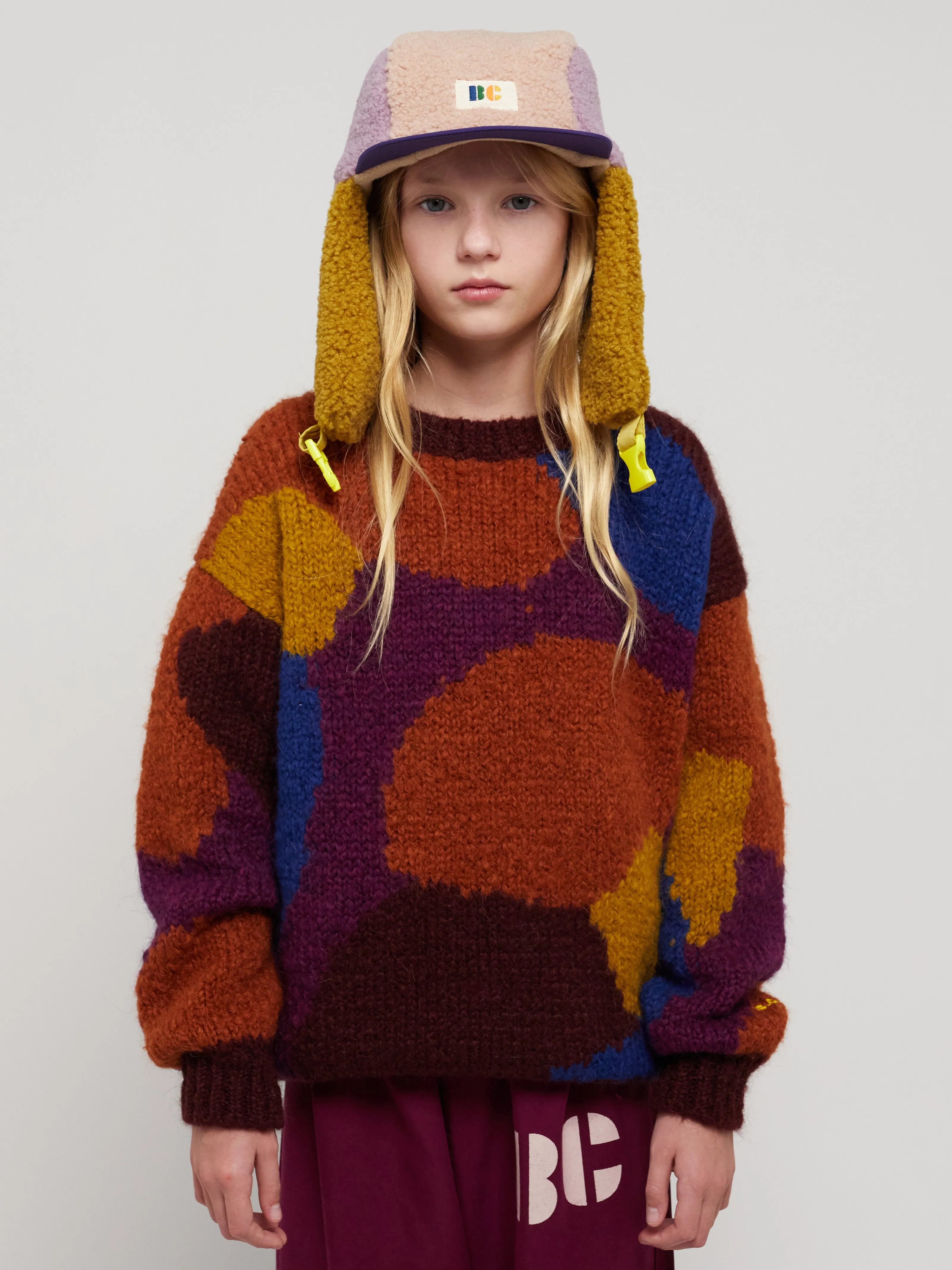 Bobo Choses Multicolor intarsia jumper