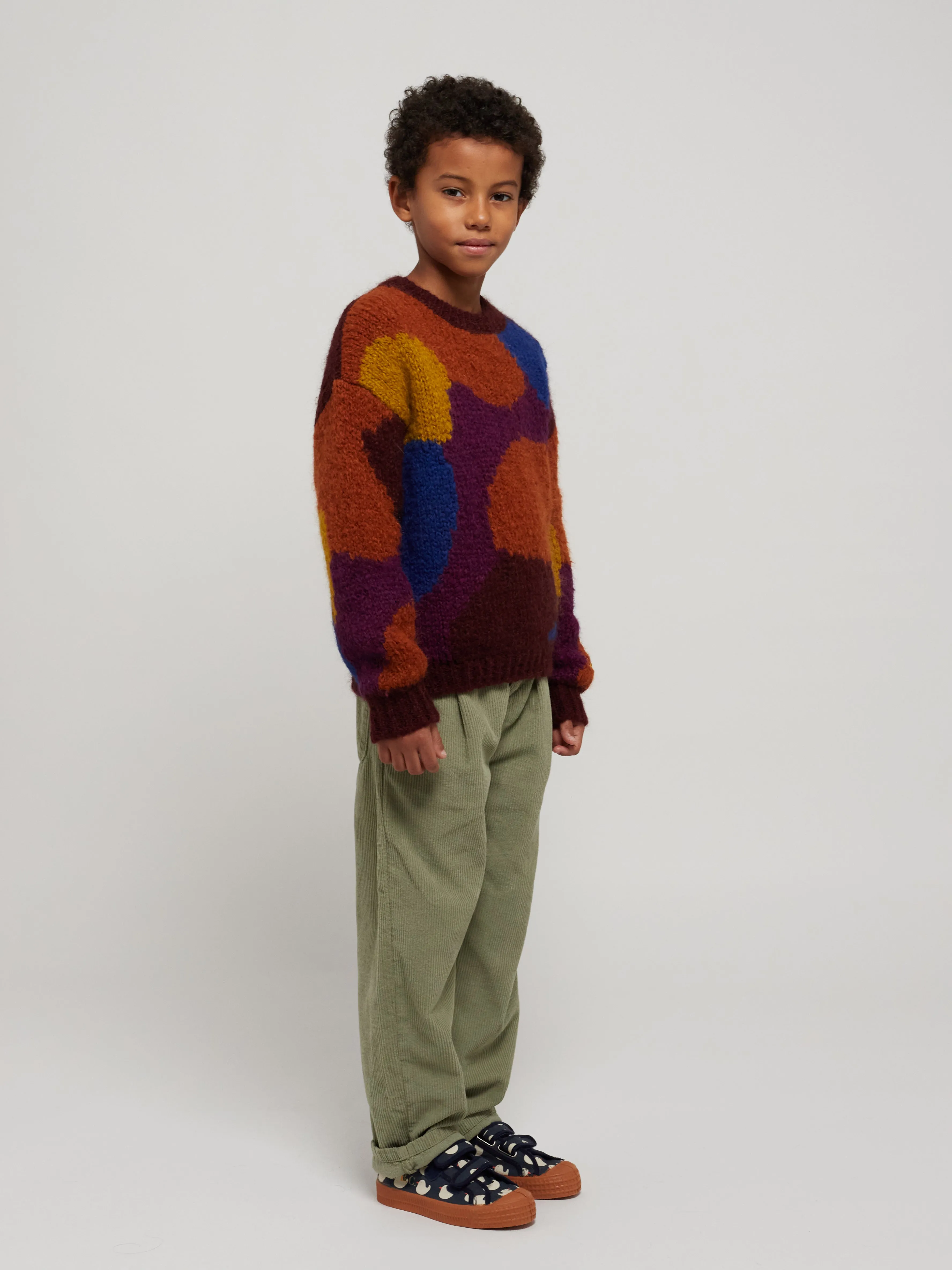 Bobo Choses Multicolor intarsia jumper
