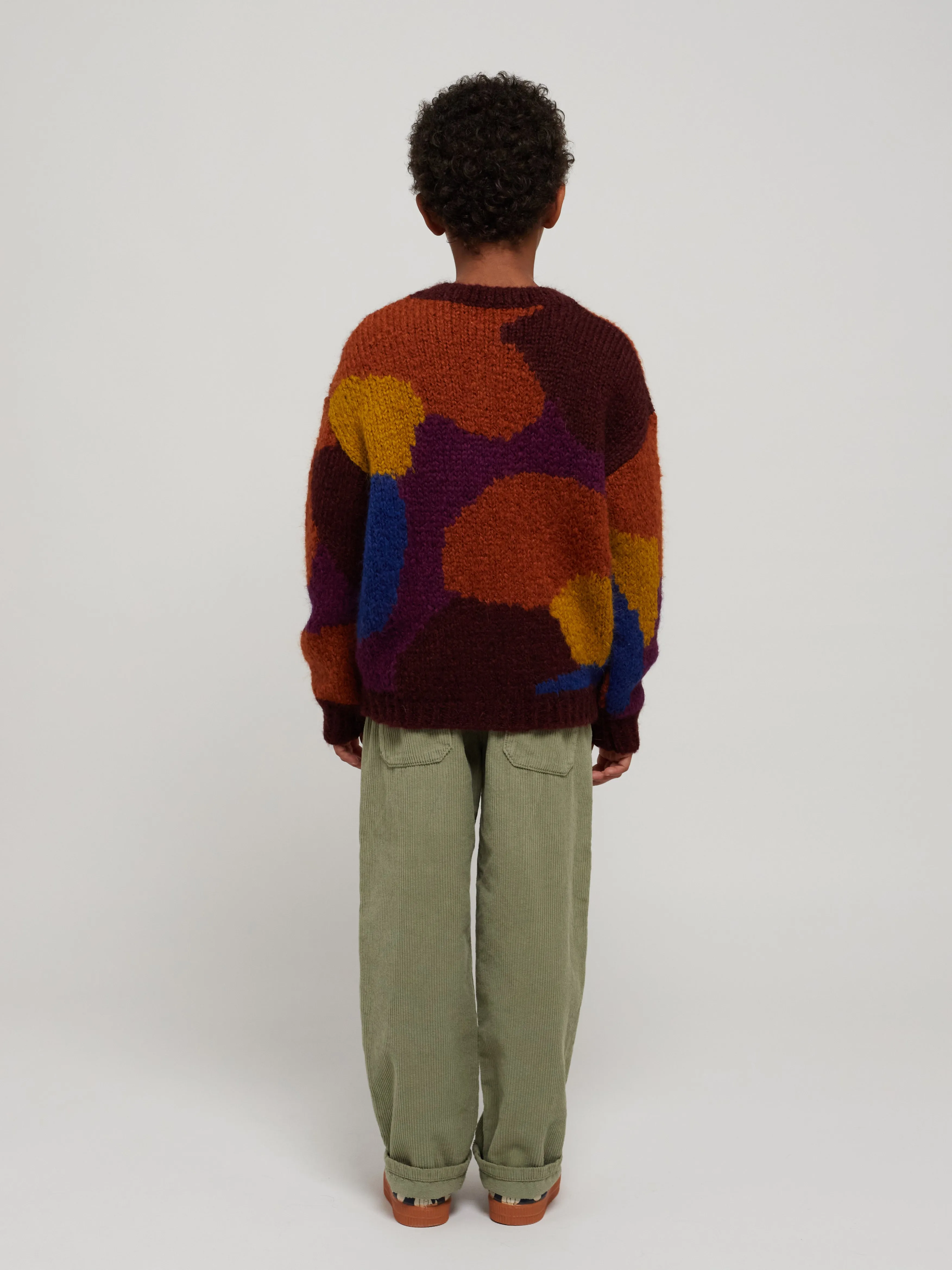 Bobo Choses Multicolor intarsia jumper