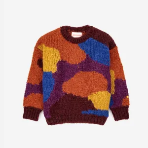 Bobo Choses Multicolor intarsia jumper