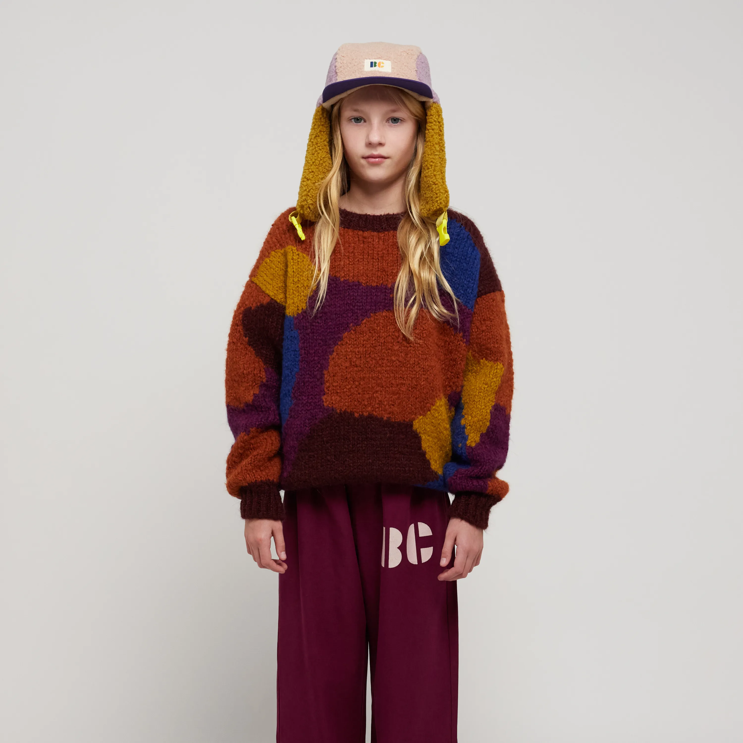 Bobo Choses Multicolor intarsia jumper