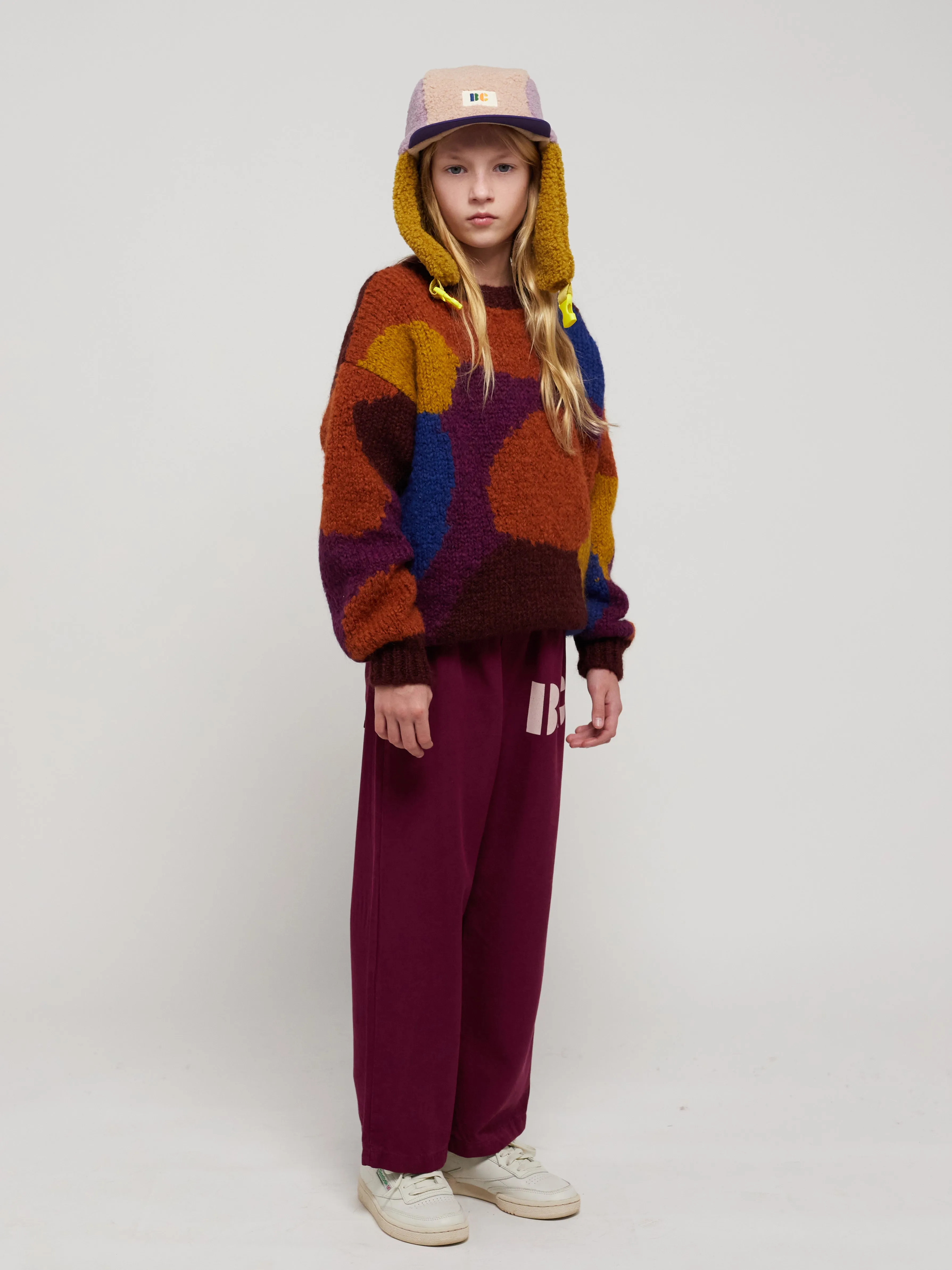 Bobo Choses Multicolor intarsia jumper
