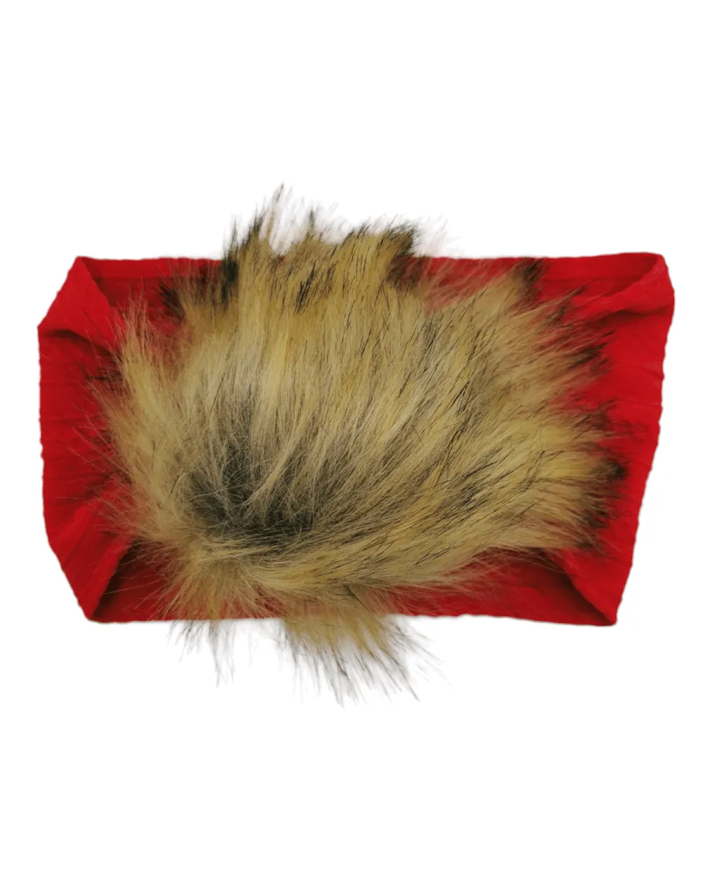 Bundle of 4 Faux Fur Pom Cable Knit Headbands