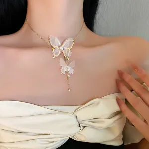 Charmed Delicate Butterfly Necklaces