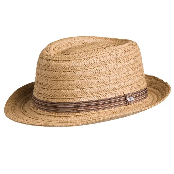 Conner Braided Toyo Soft Pork Pie Hat