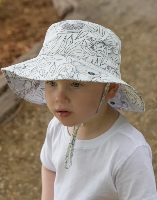Cuddly Faces Children's Sun Hat