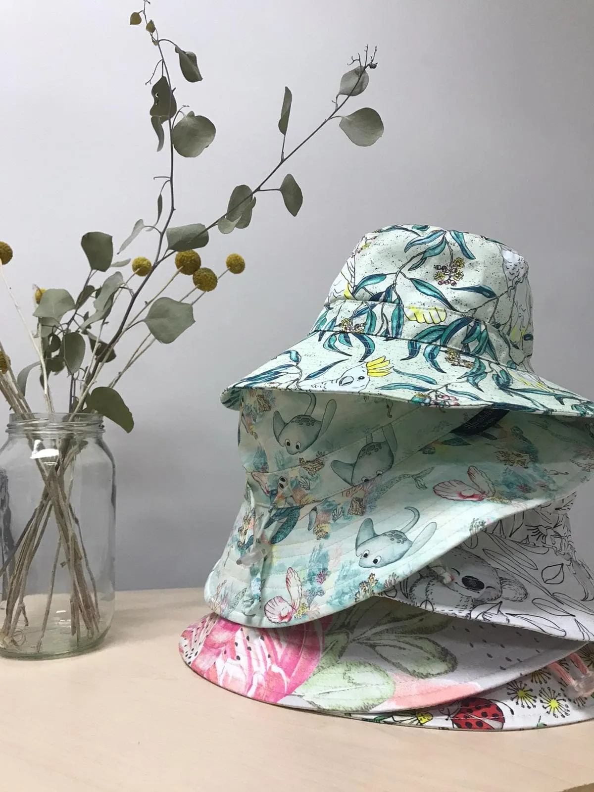 Cuddly Faces Children's Sun Hat