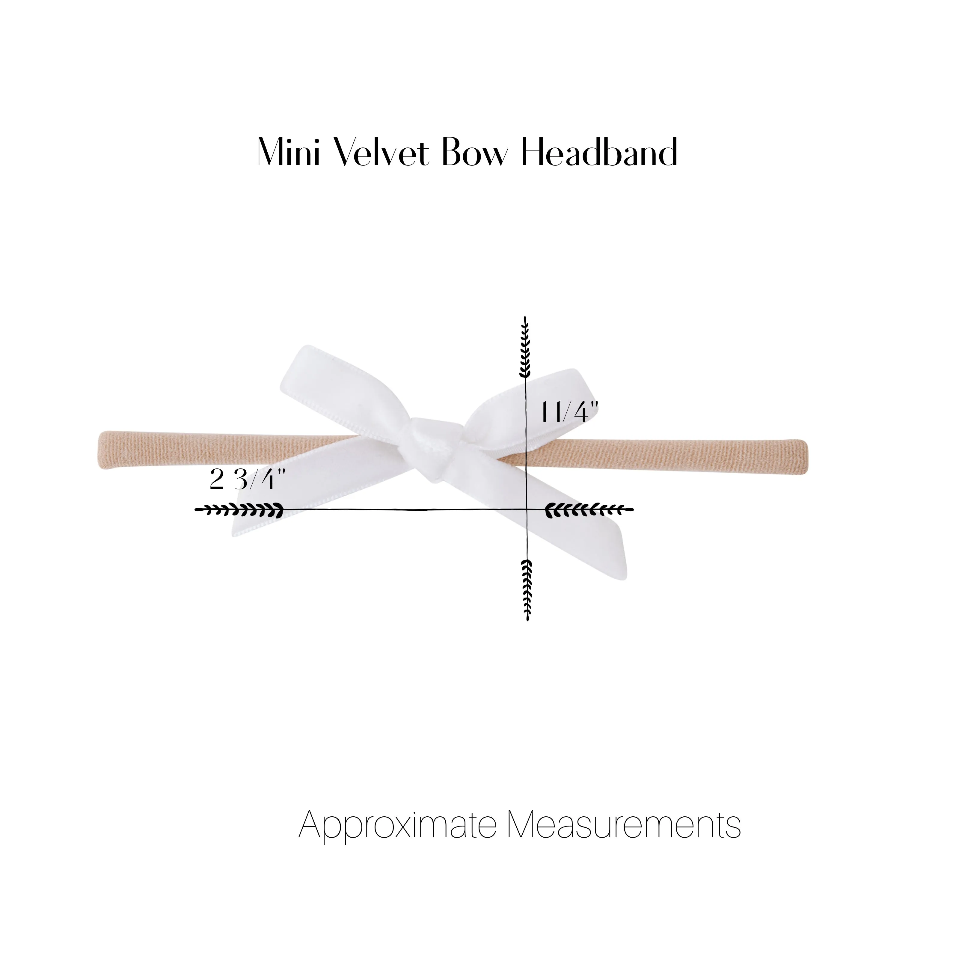 EVIE Velvet MINI Bow on Skinny Nylon Headband - Vintage Grape