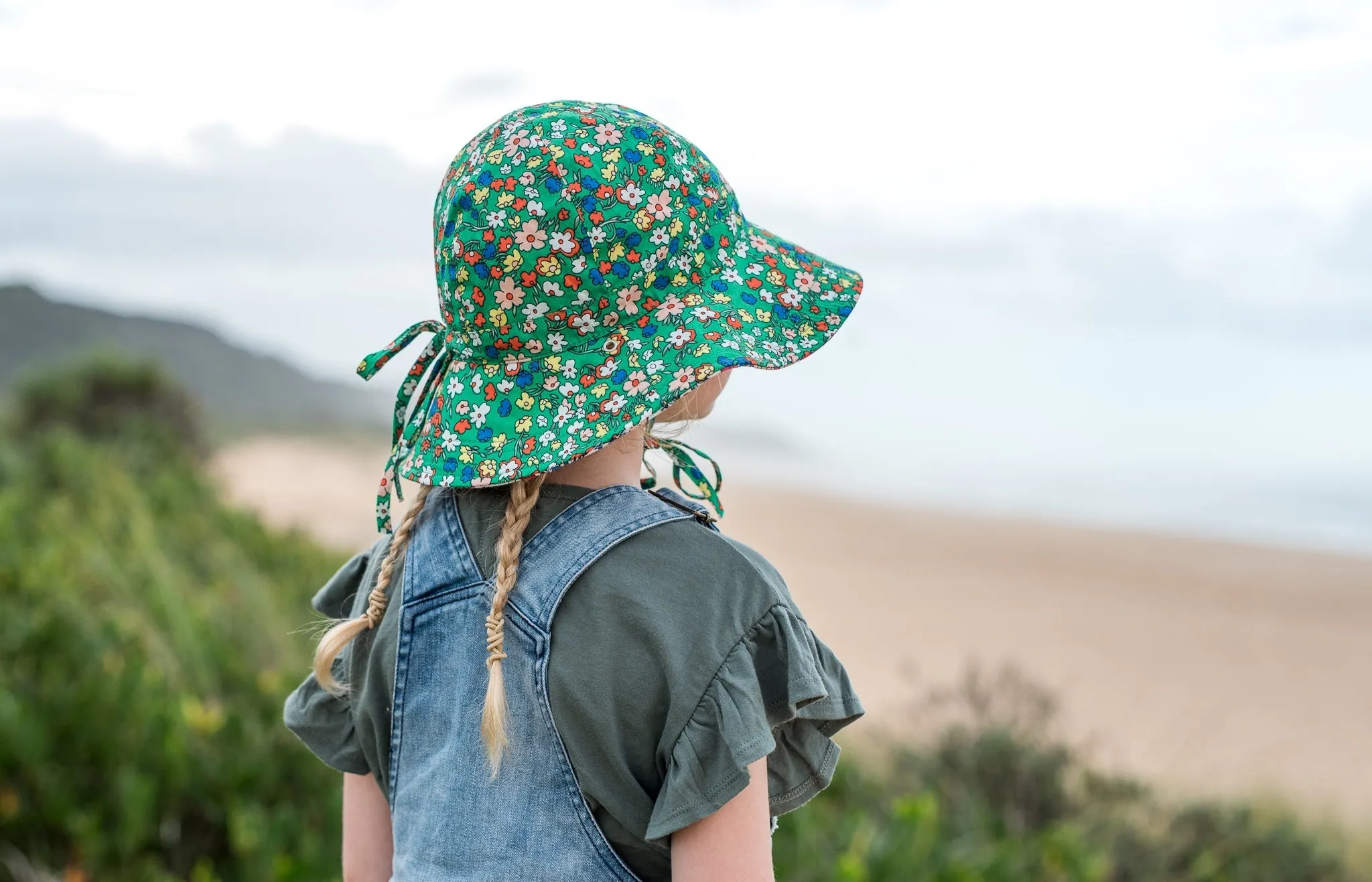 Frankie Reversible Wide Brim Sunhat