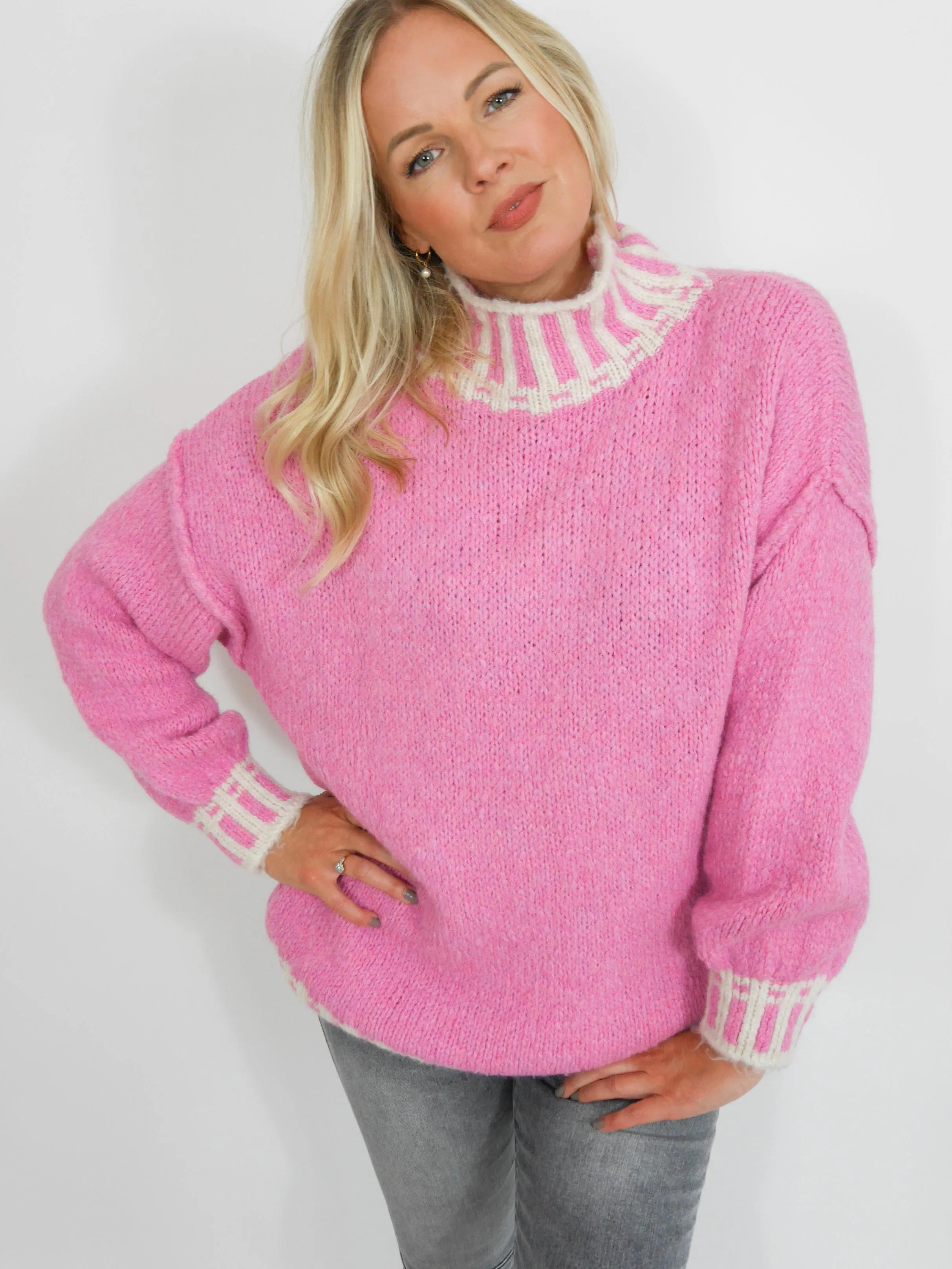 Georgie Knit Fuchsia