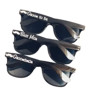 Groomsman Sunglasses for Bachelor Party, Personalized