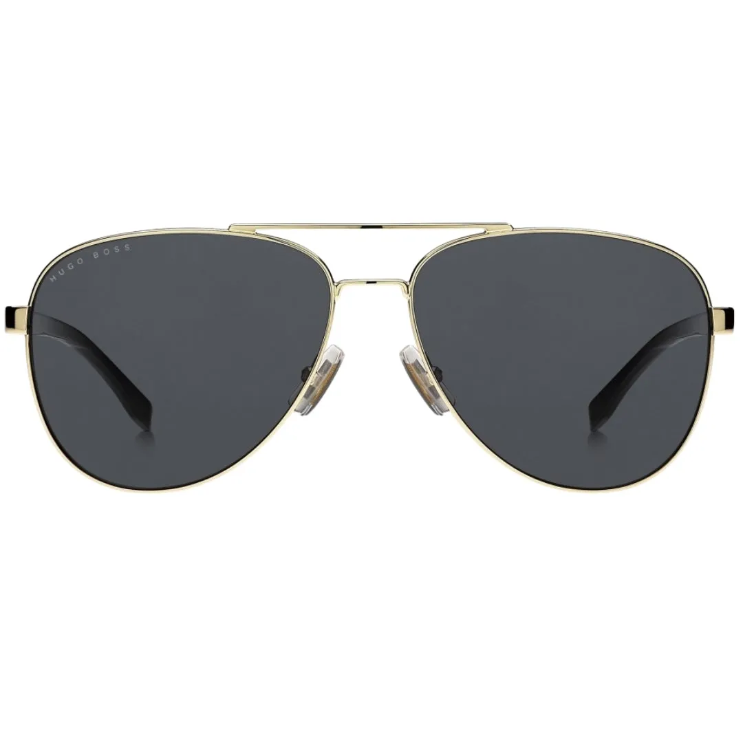 Hugo Boss 0761 0Rhl Ir Gold Sunglasses