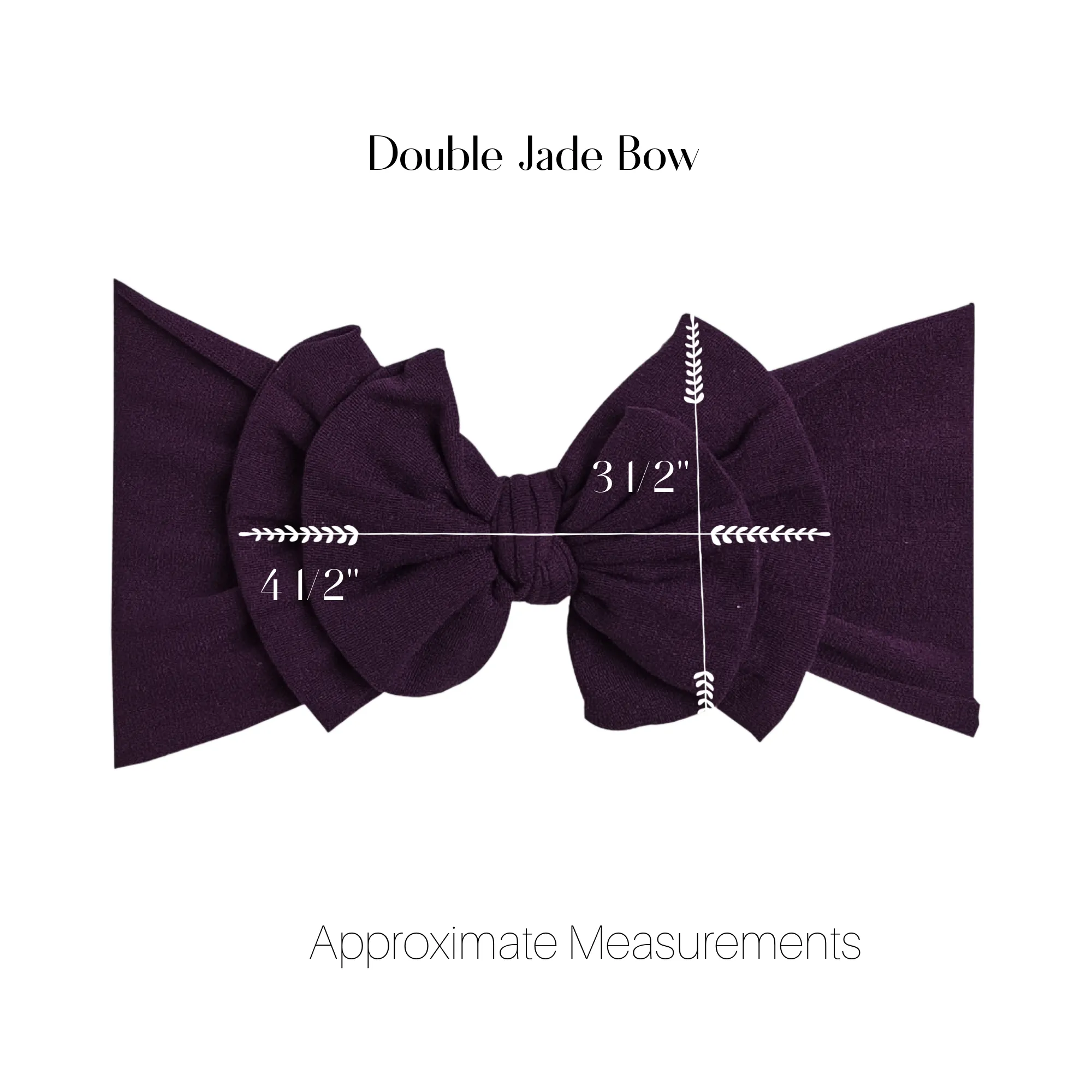 Jade Bow - Black