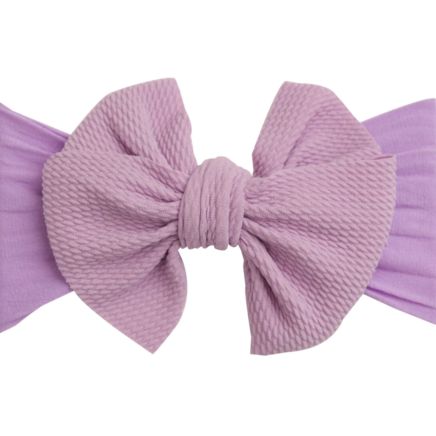 Jumbow Lola Wide Nylon Headband - Lilac
