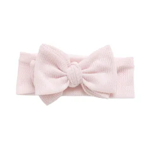 Jumbow Waffle Knot - Pearl Pink