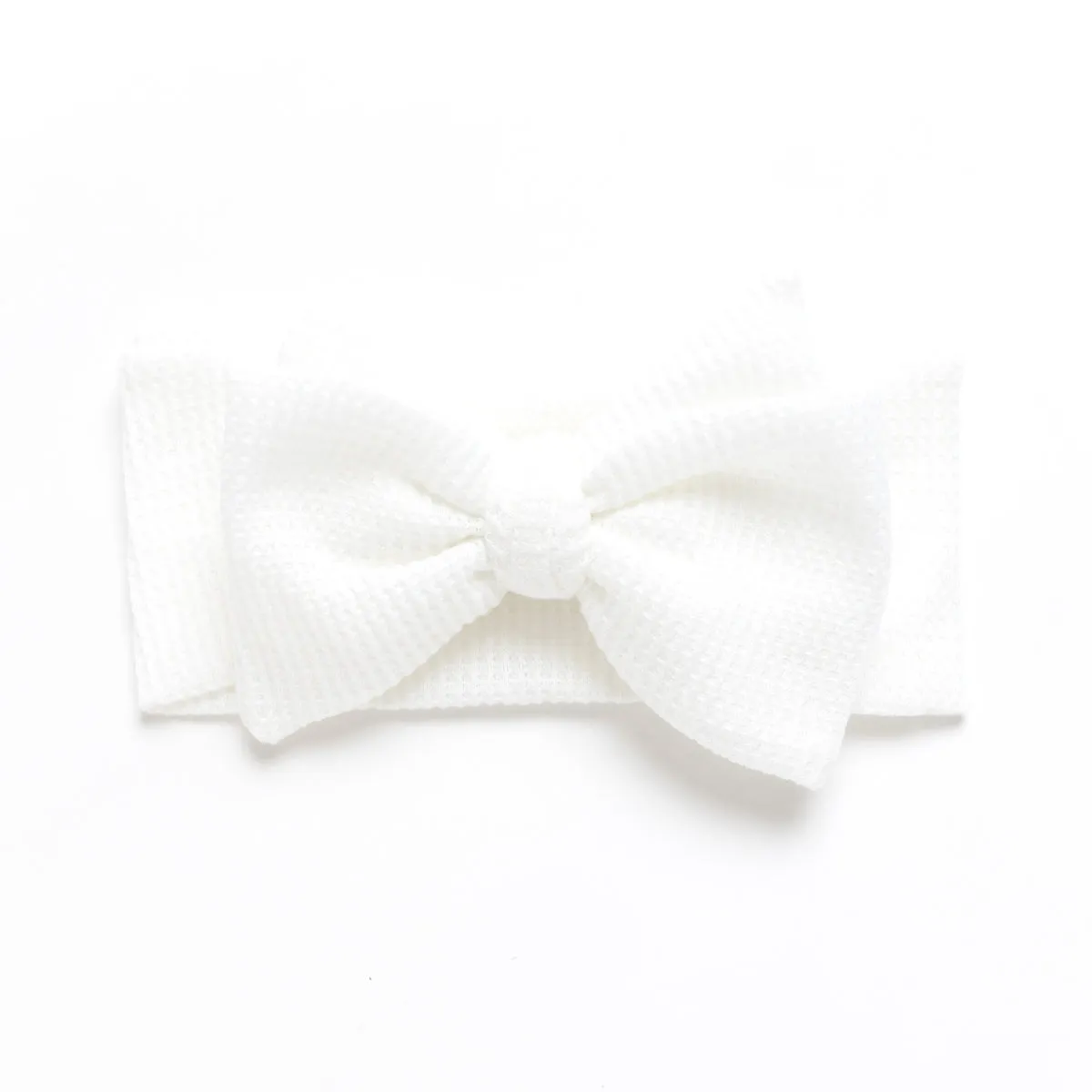Jumbow Waffle Knot - White