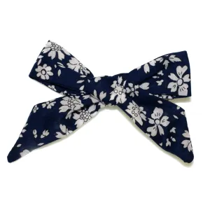 Liberty Capel Soft Bow Clip | Navy