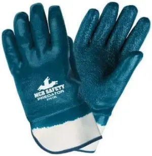 MCR SAFETY - Predator Series Fully Nitrile Coated Work Gloves