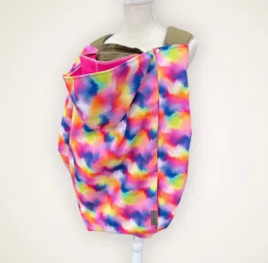 Neon Watercolor- Insulated Wind&Rain Carrier Cover