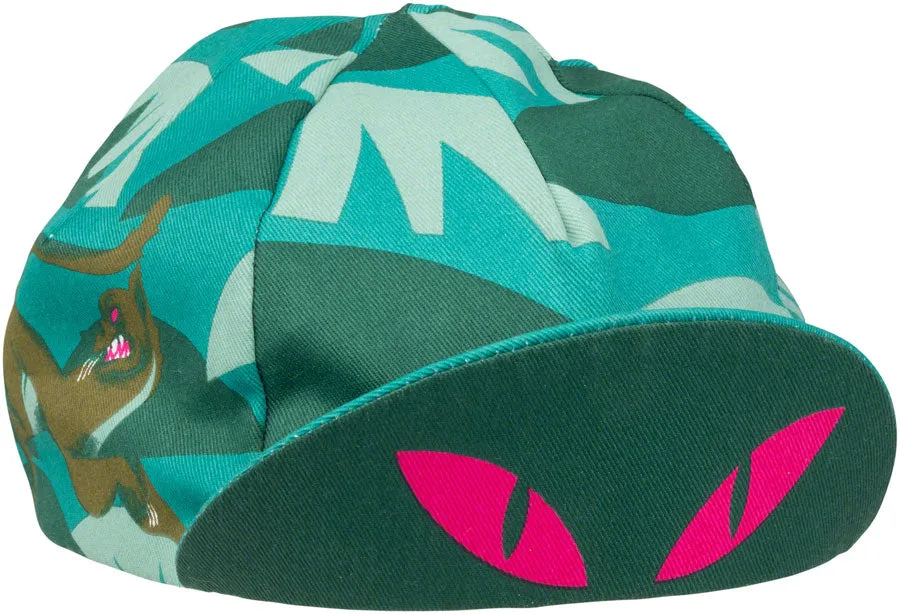 NEW All-City Night Claw Cycling Cap - Teal, Spruce Green, Ochre Brown, One Size