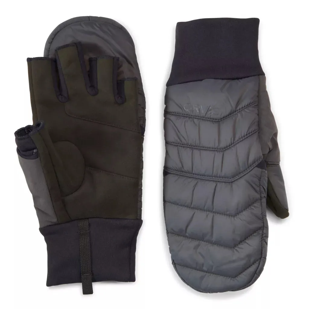 Orvis PRO Insulated Convertible Mitts - Asphalt