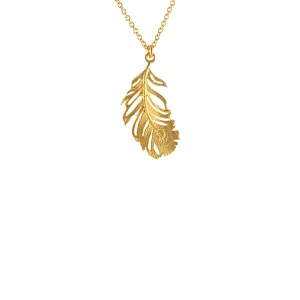 Peacock Feather Necklace