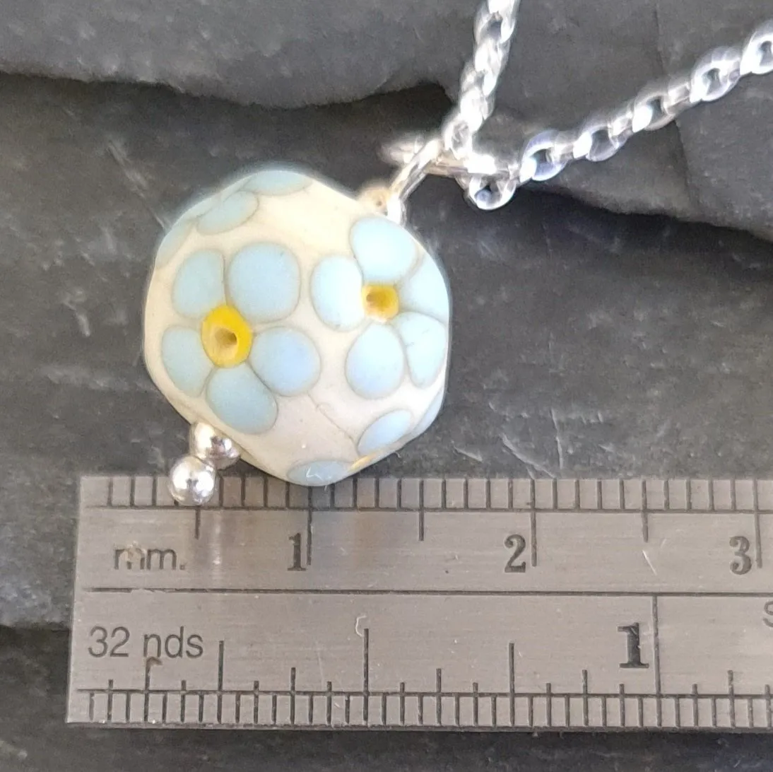 Posy Necklace - Forget me not - Flora Collection