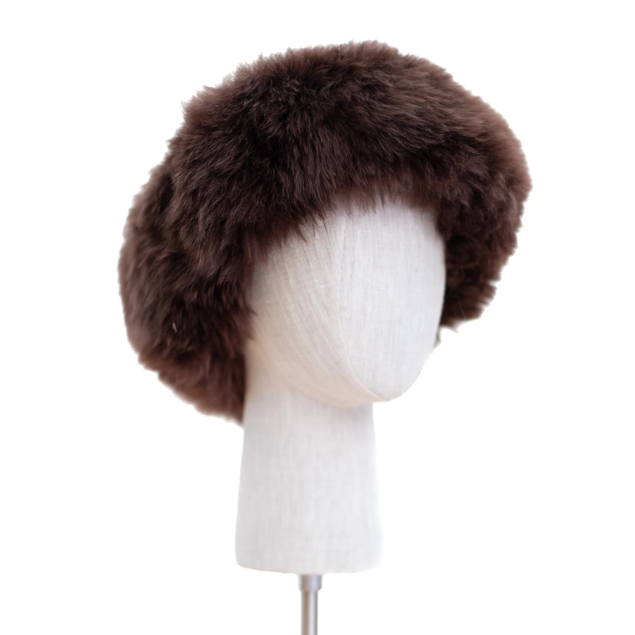 Premium Alpaca Fur Headband