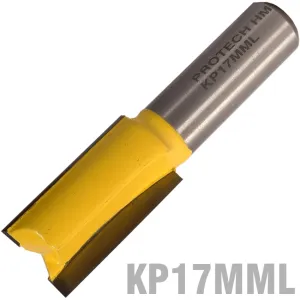 PRO-TECH STRAIGHT BIT 17MM X 32MM CUT 2 FLUTE METRIC 1/2' SHANK KP17MM L