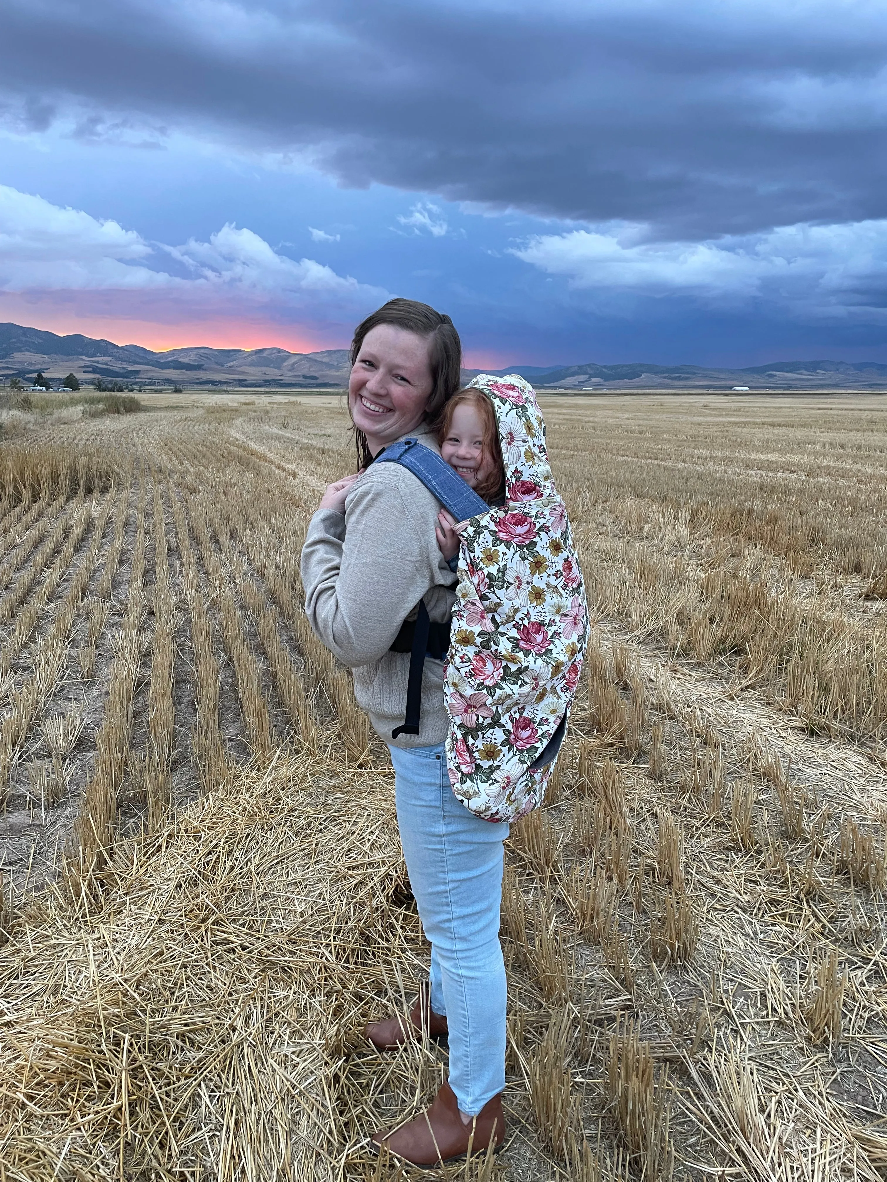 Rainbow Butterfly - Insulated Wind&Rain Carrier Cover