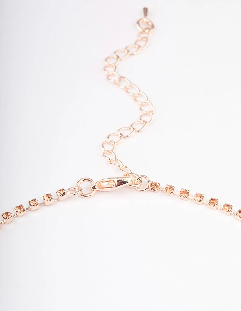 Rose Gold Graduated Twisted Jewellery Set