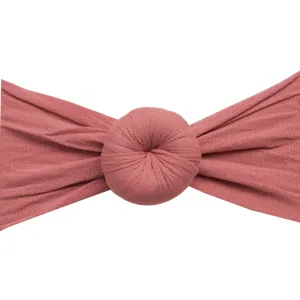 Round Knot Turban - Dusty Rose