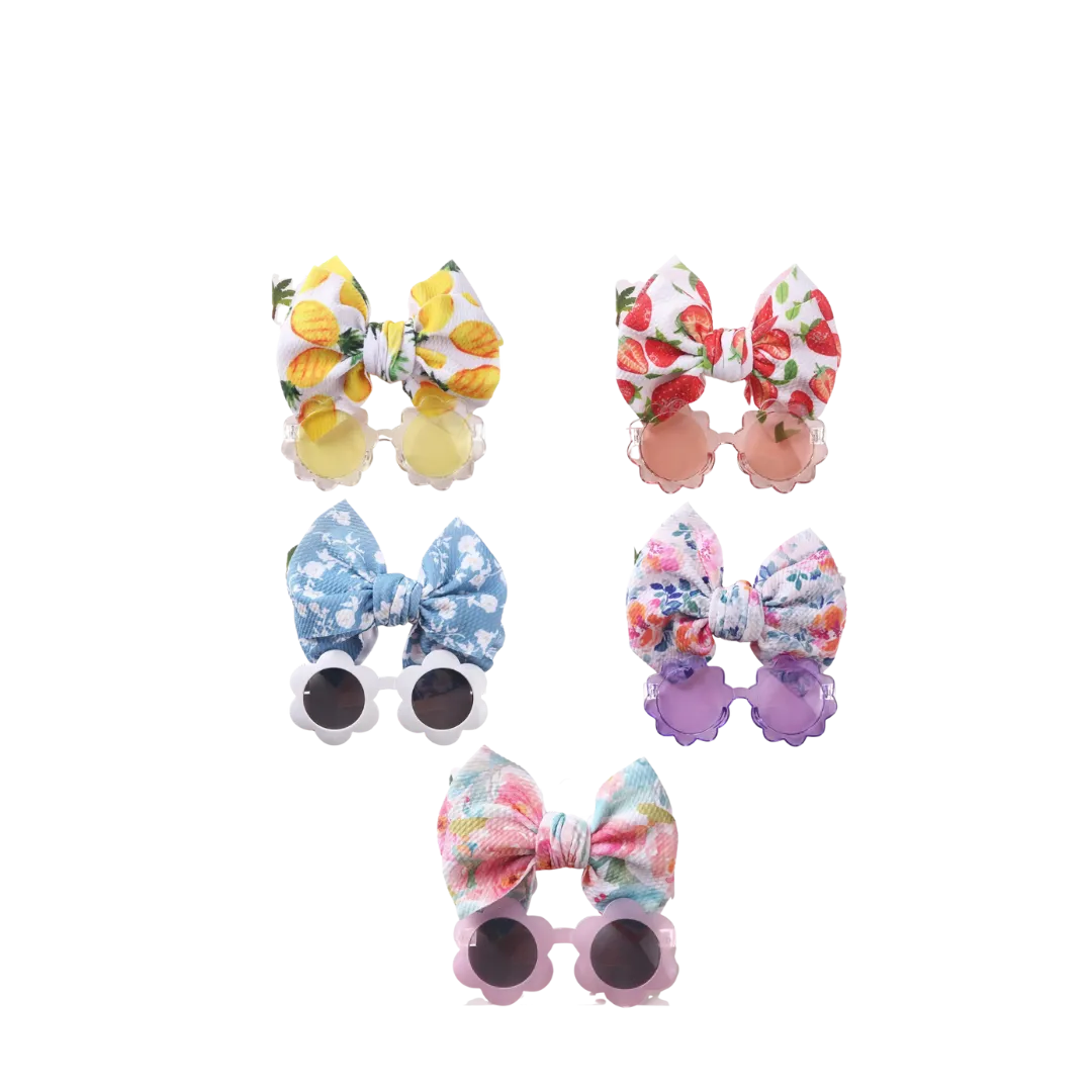 Sunglasses Set with Matching Headband