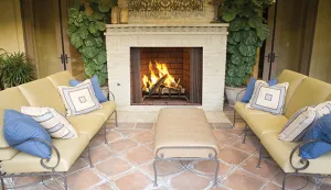 Superior WRE4500 Open-Hearth Outdoor Wood-Burning Fireplace
