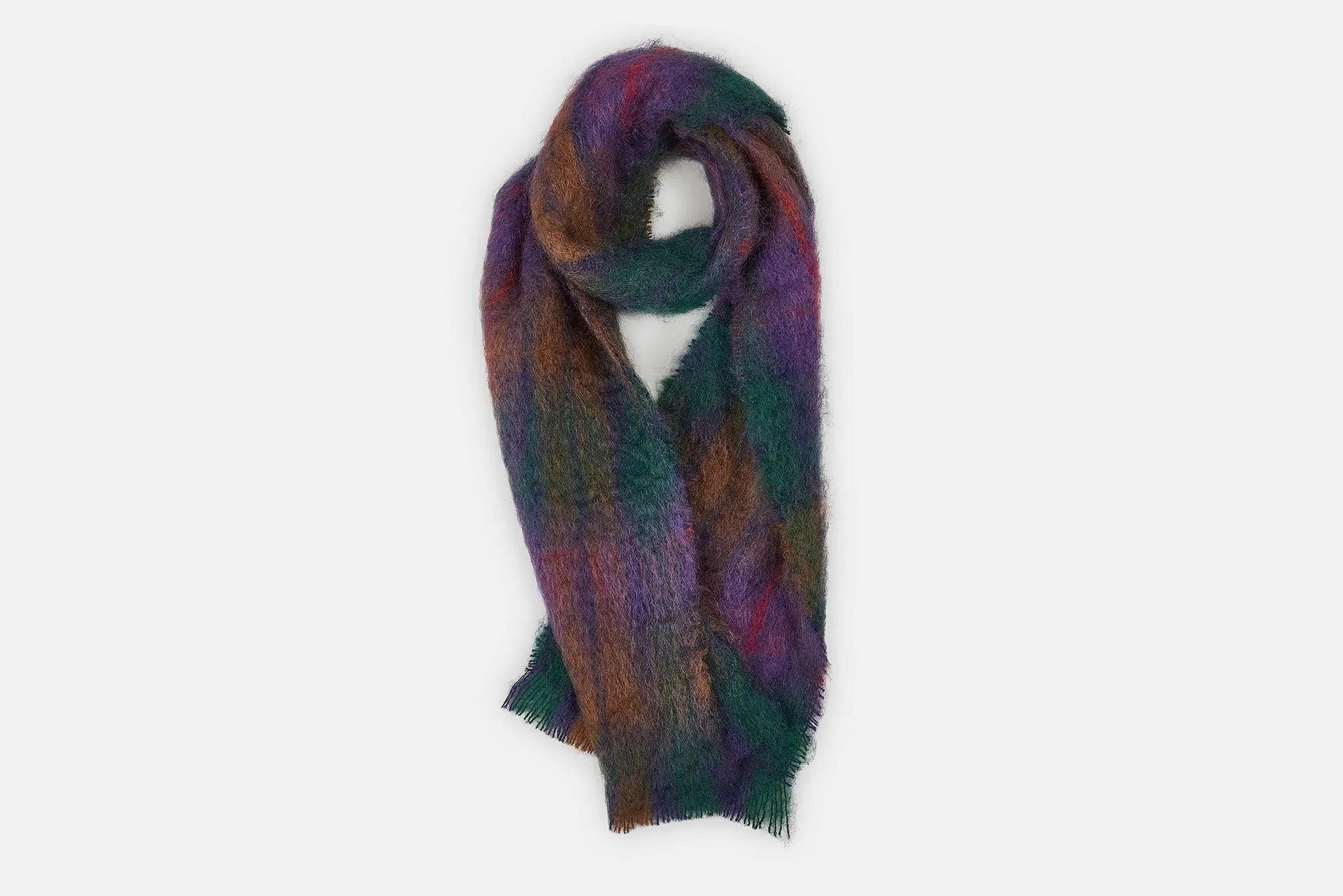 Woodland Drumin Mohair Scarf
