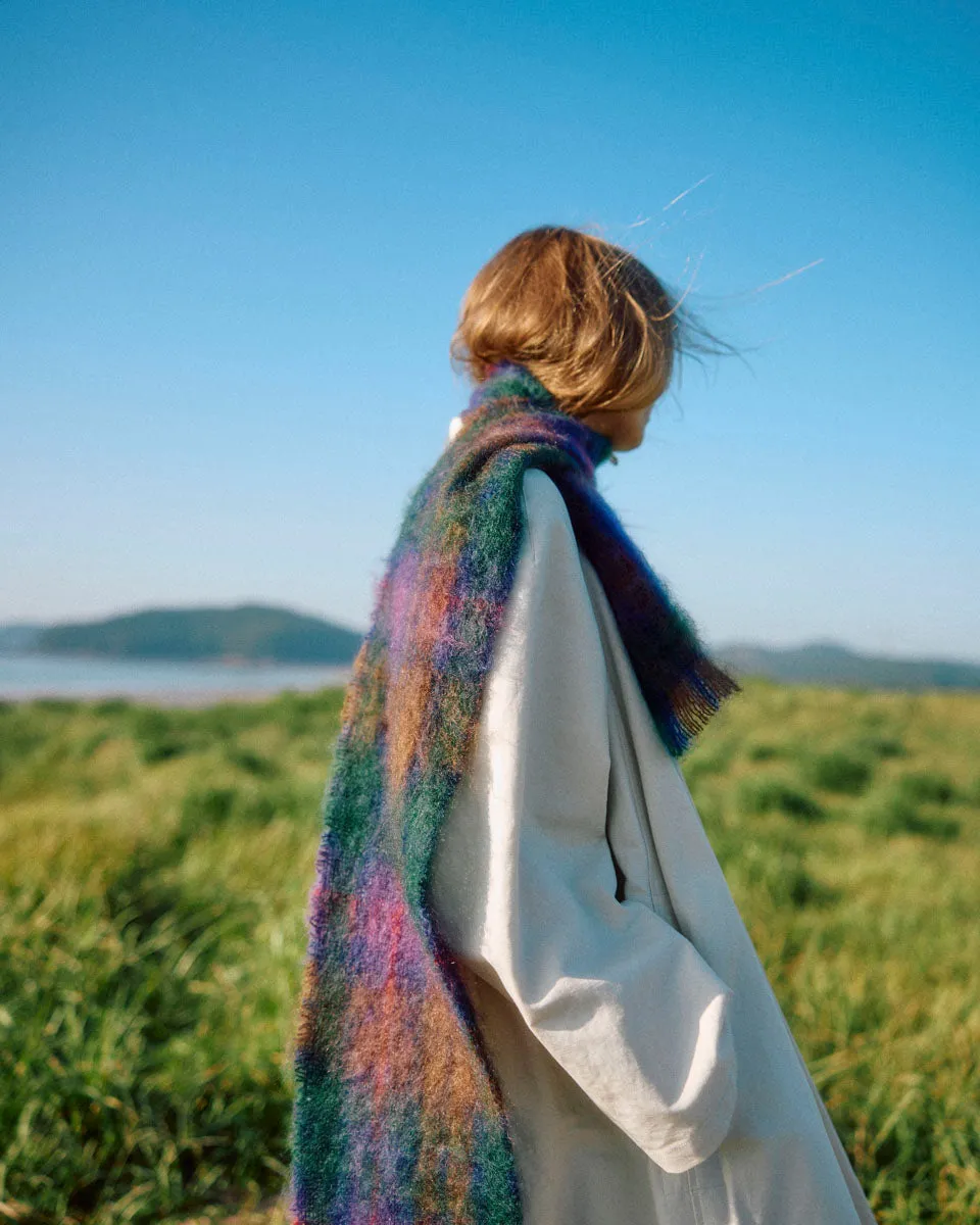 Woodland Drumin Mohair Scarf